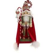 Notenkraker Hollywood peperkoek snoep kerstman 38 cm
