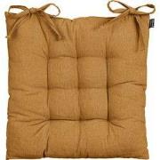 Paddy chair cushion brown - l46xw46xh7cm
