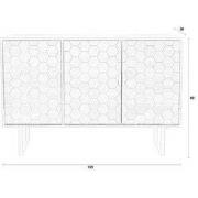 Housecraft Living Linc Dressoir/ Kast Hoog Hout Zwart