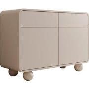 Meubella - Anobo - Dressoir - Beige - 108x39x75 cm