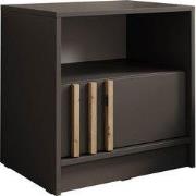 Meubella - Nachtkastje Nauru - Antraciet