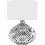 MADON  - Tafellamp - Zilver - Glas