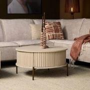 Starfurn - Salontafel Madison - Beige - 80x80x40 cm