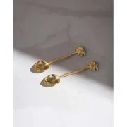 Lepel palmboom goud set (6 stuks) | koffielepel | palmboom lepels | go...