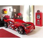 LUCEVI - Carbeds Night Speeder bed + Lattenbodem + Gas Pump Kast - Roo...