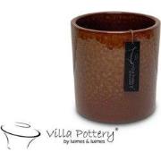 Villa Pottery  Houston Vaas Rood Oranje - 14x16