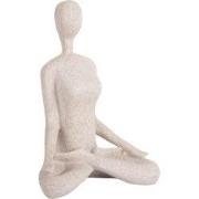 Present Time - Beeld Open Lotus - Lichtgrijze