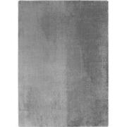 JOY Effen Soft Vloerkleed – 100% Polyester – Anti-Slip - Zilver- 60x10...