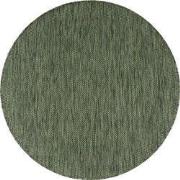 Binnen & Buitenkleed Romile - Kader / Lijstmotief - Groen - 80x250 cm