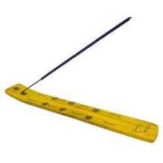 Wierookhouder houten plankje - Geel