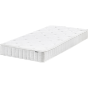 DUO - Pocketveringmatras - Wit - 90 x 200 cm - Polyester