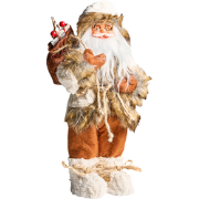 SVARTEVATNET- Kerstdecoratie - Bruin/Wit - Polyester