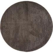 Vloerkleed Ella Brown Rond ø280 cm