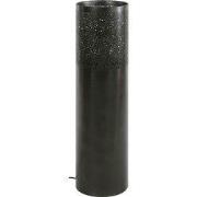 Vloerlamp Zwart Cilinder - Metaal/Kunststof - 90x25x25cm