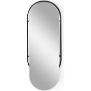 Spinder Design spiegel Orbis Oval 160 - Zwart