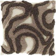 Unique Living - Sierkussen Calin 45x45cm - Rocky Brown