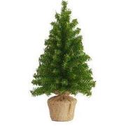 Burlap Tafelboom Table Tree 60 cm kerstboom