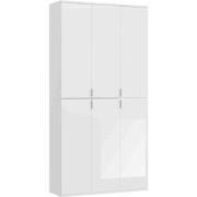 ProjektX kledingkast 6 deuren wit