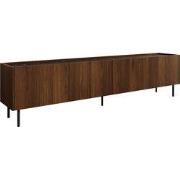 Meubella - Tahiti - TV-Meubel - Donker eiken - 200 cm