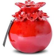 Villa Pottery  Rood Parel Bloemenvaas Patricia - 16x16x17