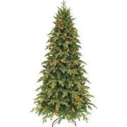 Kunstkerstboom Sherwood slim groen H260 x dia. 132 cm met 360 LED warm...