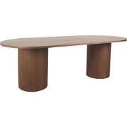 LABEL51 Eetkamertafel Oliva - Walnoot - Eiken - 240 cm