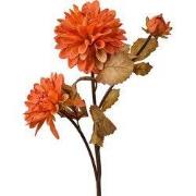 Clayre & Eef Kunstbloem 66 cm Oranje Kunststof