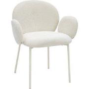 Kick eetkamerstoel Connor - Crème