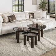 Hoyz Collection - Salontafel Eclipse S - Koper Antiek Finish