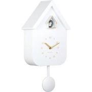 Wandklok Solo Color Cuckoo - Wit - 6x21,5x41cm