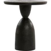 Bijzettafel Torir - Zwart - Ø40cm