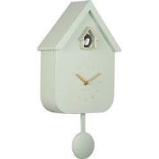Wandklok Solo Color Cuckoo - Jadegrijs - 6x21,5x41cm