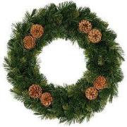 Mixed pine kunstkerstkrans dia. 120 cm kerstversiering kerstboom