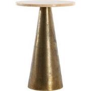 Light & Living - Bijzettafel YNEZ - Ø36x51cm - Bruin