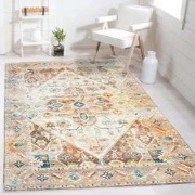 Burano vloerkleed - Medaillon Vintage - Terra - 120 X 170 CM