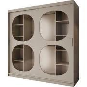 Meubella - Kledingkast Bravanti - Beige - 200 cm