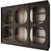 Meubella - Kledingkast Bravanti - Zwart - 250 cm