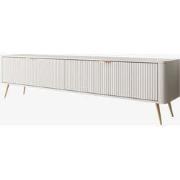 Meubella - TV-Meubel Lima - Wit - 200 cm