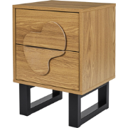 MISOU Calypso Nachtkastje - Wandkast - met Lades - Bijzettafel - Nacht...