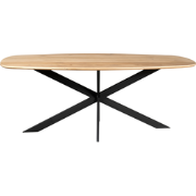 Starfurn - Eettafel Ferris - Bruin - 100x200x76 cm