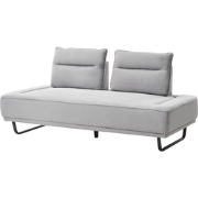 FAXEN - Driezitsbank - Grijs - Polyester