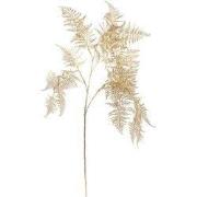 Kunstblad Asparagus metallic goud