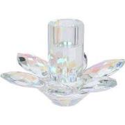 Kandelaar kristal d13h8.2 cm helder