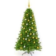Arctic Spruce groen vanaf 150 cm hoog kunstkerstboom opgemaakt met pie...