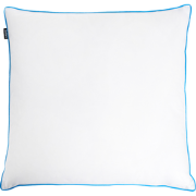 ANETO - Hoofdkussen 3 vakken - Wit - 80 x 80 cm - Laag - Eendenveren