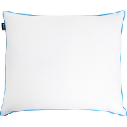 ANETO - Hoofdkussen 3 vakken - Wit - 50 x 60 cm - Laag - Eendenveren