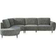 LABEL51 Hoekbank Milano - Stone - Elite - Links Voorstaand