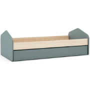 Bed 90x200 cm met lade bed 90x190 cm - LÉONIE