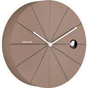 Wandklok Destacado Cuckoo - Bruin - 28x28x28cm