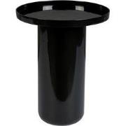 Zuiver Shiny Bomb Bijzettafel Rond 40 cm Metaal Zwart